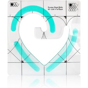 Using Quilting Templates Ruler yyangz Free Motion Quilting Templates Rulers Transparent for A Simple Meander and A Great Secondary Quilting Design, Using Quilting Templates in Saudi Arabia