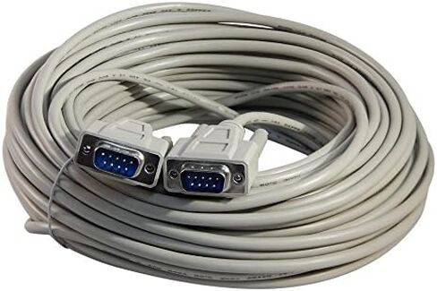 6 Foot DB9 9 Pin Serial Port Cable Male/Male RS232 in Saudi Arabia