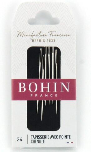 Bohin 00936 Tip Clover Embroidery Needles with Point 24 in Saudi Arabia