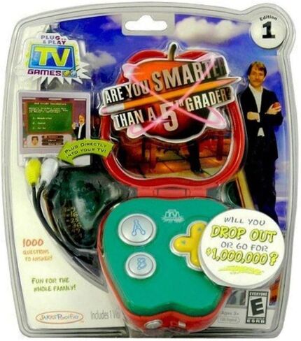 Are You Smarter Than a 5th Grader Plug and Play TV Game in Kuwait