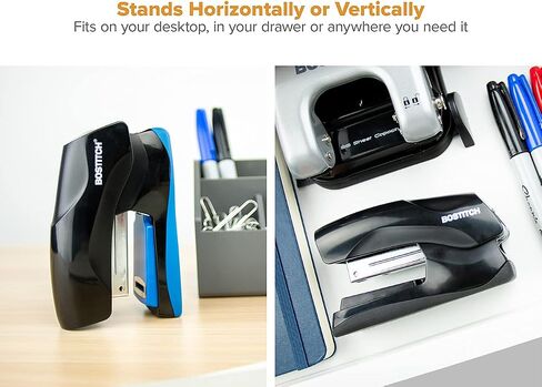 Bostitch Office Heavy Duty Stapler, 40 Sheet Capacity, No Jam, Half Strip, Fits into the Palm of Your Hand, For Classroom, Office or Desk, No Color Choice, One per Order (B175-ASST) in Saudi Arabia