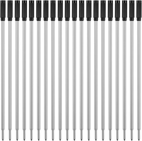 Unibene Cross Compatible Ballpoint Pen Refills 20 Pack, 1.0mm Medium Point-Blue, Smooth Writing Replaceable German Ink Refill in Kuwait