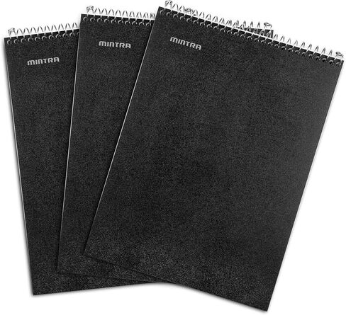 Mintra Office TOP BOUND Durable Spiral Notebooks (Teal, College Ruled 3pk) in Saudi Arabia