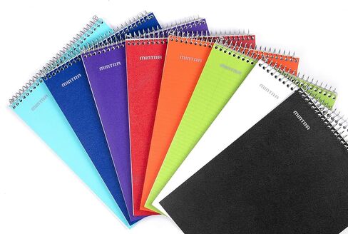 Mintra Office TOP BOUND Durable Spiral Notebooks (Teal, College Ruled 3pk) in Saudi Arabia