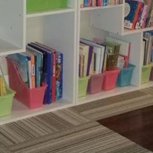 صناديق كتب بلاستيكية من ACHED متشابكة الجوانب مقاس 10x8.5x2.75 بوصة في المكتب والفصول الدراسية وتنظيم المطبخ وحل تخزين قوي ومتعدد الاستخدامات ومجلة تنظيم حزمة من 6 مع حقيبة حمل صغيرة إضافية من أنقرة in Saudi Arabia