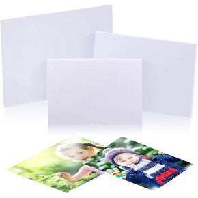 Photo Paper for Printer Picture Printer Paper Glossy White Photographic Paper Photo Quality Printer Paper Variety Pack (60 Sheets,3.5 x 5 Inch, 4 x 6 Inch, 5 x 7 Inch)