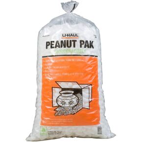 يو هول تعبئة الفول السوداني القابل للتحلل الحيوي للنقل والتعبئة والتخزين والشحن - 1.5 قدم مكعب لكل كيس in Kuwait