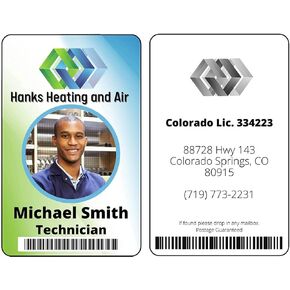 Photo ID Badges Custom Printed - High Definition Edge to Edge Printing. in Saudi Arabia