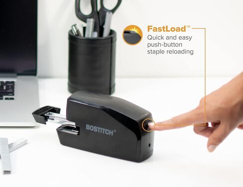 Bostitch Office Portable Electric Stapler, 20 Sheets, AC or Battery Powered, Black (MDS20-BLK) in Saudi Arabia