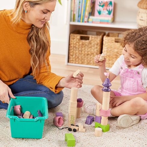 ECR4Kids تبسيط 12 خزانة صينية صغيرة مع صناديق تخزين أمامية مغرفة، 3x4، أثاث الفصول الدراسية، الزمرد in Kuwait