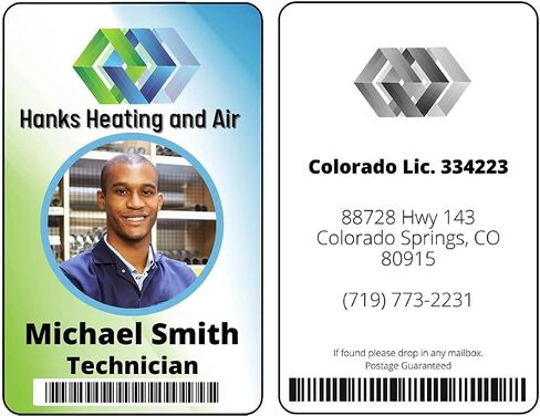 Photo ID Badges Custom Printed - High Definition Edge to Edge Printing. in Saudi Arabia