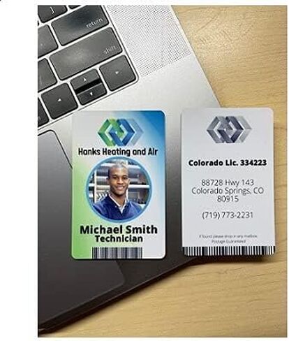 Photo ID Badges Custom Printed - High Definition Edge to Edge Printing. in Saudi Arabia