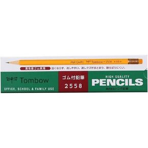 قلم رصاص تومبو 2558-HB قلم رصاص مطاطي 2558 HB، 1 دزينة in Kuwait