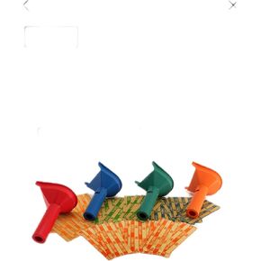 Pen + Gear Easy Wrap Coin Stacking Tubes with 40 Paper Coins Wrappers, Assorted Colors in Kuwait