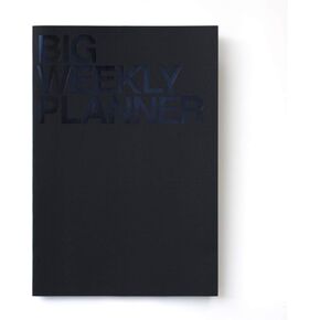 JSTORY Big Personal Wide Spaces Weekly Planner 28 Sheets Black in Kuwait