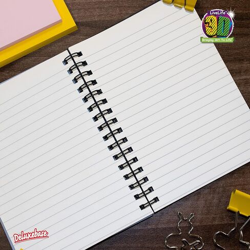 دفتر LiveLife ثلاثي الأبعاد - أنت هنا من Deluxebase. دفتر ملاحظات عدسي ثلاثي الأبعاد مسطر من 80 صفحة. 8.5 × 5.5 بوصة. قرطاسية رائعة للمدرسة أو العمل مع عمل فني مرخص من الفنان David Penfound in Saudi Arabia
