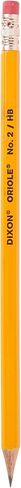 Dixon Oriole Woodcase Pencil, #2.5/F Medium Fine, Yellow Barrel, 12-Pack (12875) in Saudi Arabia