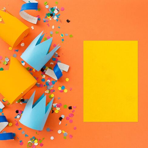 WYKOO 200 Sheets Colored Card Stock Printer Paper, 100gsm Colored Paper, Colored A4 Copy Paper, Lightweight Art Colored Paper for Kids Adults School Drawing in Kuwait