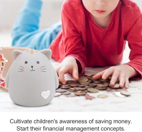 ديكورات حصالة الخنزير، حصالة العملات المعدنية، رسوم متحركة صغيرة لطيفة، طلاب رياض الأطفال، قطة لطيفة، هدية عملية، زخارف هريرة، عناصر ديكور لمرحلة ما قبل المدرسة، عدادات العملات المعدنية، فارزات in Kuwait