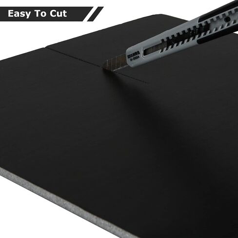 DAJAVE 20 Pack 11x14 Inch Foam Board, 3/16 Inch(5MM) Thickness Black Foam Boards, Polystyrene Poster Board Foam Backing Boards for Craft, Presentations, School, Office & Art Projects in Saudi Arabia
