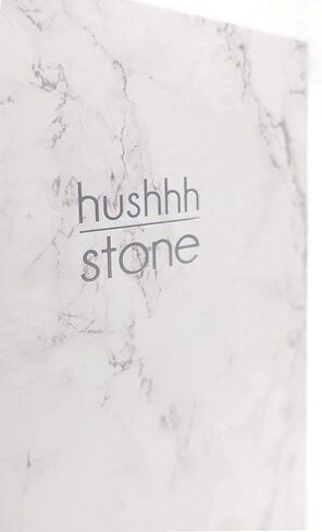 hushhh Stone Paper Notebook/Journal – White Marble Pattern, Hardcover Lined Notebook with Premium Thick Paper, College Lined Journal, A5 size, 14.3x21x1.5 cm in Kuwait