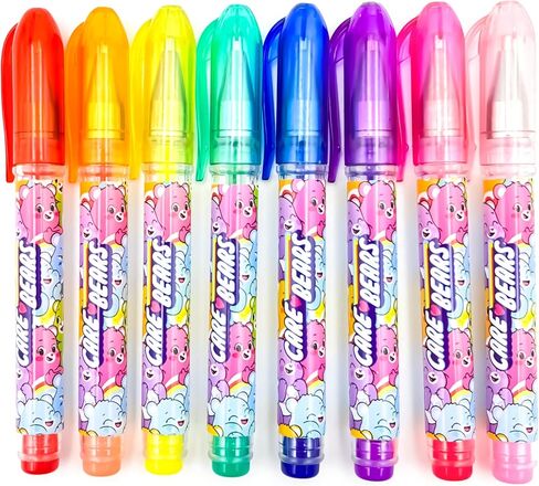 مجموعة المرح الصغيرة من سينتيكورنز كير بيرز - أوراق معطرة بالفواكه، أقلام تحديد ذات أطراف فائقة - اعتني بالدببة أثناء التنقل للسفر واللعب الإبداعي لوقت لعب الأطفال in Kuwait