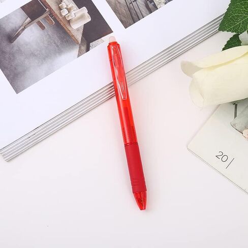 sencoo 8 pack Erasable Gel Pens Quick Dry Color Ink Pens Fine Point Retractable Roller Ball Pens 0.5 mm Cute pens for School Office Home Gift Pens in Saudi Arabia