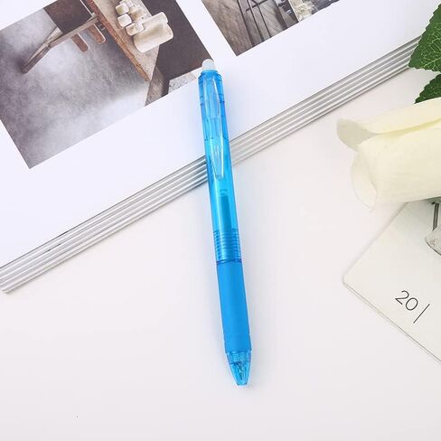 sencoo 8 pack Erasable Gel Pens Quick Dry Color Ink Pens Fine Point Retractable Roller Ball Pens 0.5 mm Cute pens for School Office Home Gift Pens in Saudi Arabia