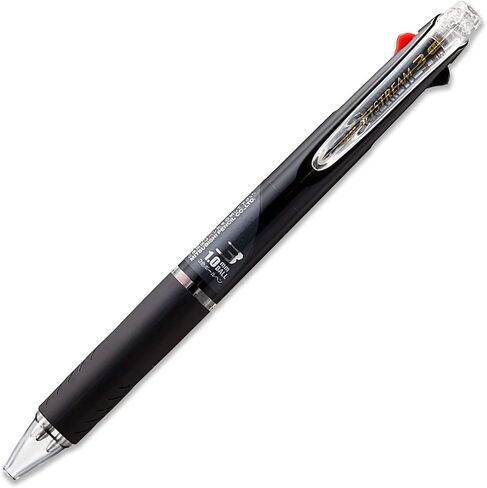 uni-ball Jetstream Rollerball Pen - Black Barrel - 3 in 1 Pen - 1.0mm Nib - Black, Blue, & Red Ink - Pack of 3 in Saudi Arabia