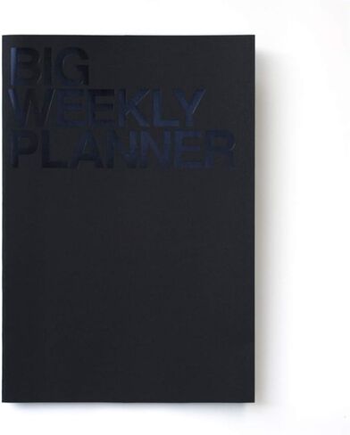 JSTORY Big Personal Wide Spaces Weekly Planner 28 Sheets Black in Kuwait