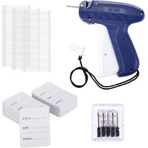 Tagging Gun for Clothing, BS ONE Retail Price Tag Gun for Clothes Labeler with 6 Needles & 1000pcs Barbs Fasteners & 200pcs Price Tag Organizer Bag for Store Warehouse & Garage Yard Sale Boutique in Kuwait