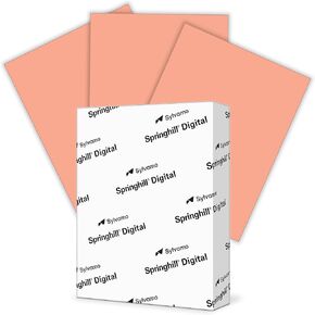 Springhill 8.5" x 11" Blue Colored Cardstock Paper, 110lb, 199gsm, 250 Sheets (1 Ream) – Premium Heavy Cardstock, Printer Paper with Smooth Finish for Cards, Flyers, Scrapbooking & More – 025300R