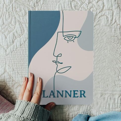 JueNi Daily To Do List Planner Notebook مع ملصقات (8 بوصة × 6 بوصة) - 2023 قائمة مرجعية للمهام غير مؤرخة لمدة 6 أشهر مجلة مخطط أكاديمي مع ملصقات لإدارة الوقت - لوازم مكتبية لتنظيم المواعيد والجداول الزمنية، وتخطيط جداول الأعمال، وتعزيز الإنتاجية - in Kuwait