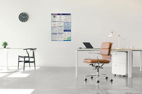 2023 Wisconsin WI All in One Workplace Compliance & Labor Law Poster (Federal State & OSHA) English Laminated in Kuwait