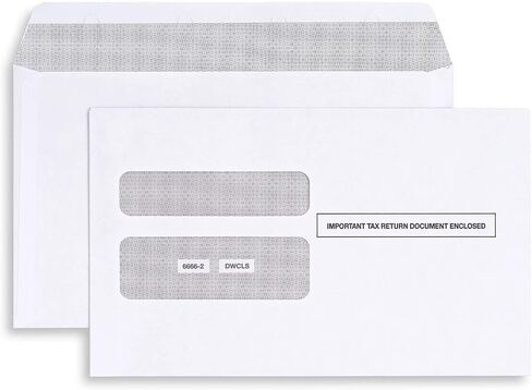 W2 Tax Forms 2022, 4 Part Laser Forms, 25 Employee Kit for QuickBooks and Accounting Software, Self Seal Envelopes Included, IRS Approved in Saudi Arabia