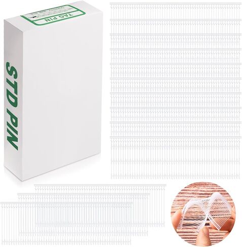 Harloon 10000 Pcs 1 Inch Standard Tagging Gun Fasteners Clear Clothing Tag Barbs Attachments Clothes Tag Gun Refills Plastic Tags for Tagging Gun Price Label Tagging Attachments for Standard Tag Gun in Saudi Arabia