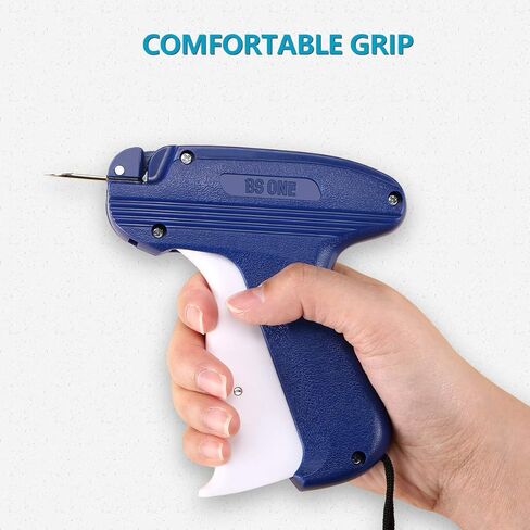 Tagging Gun for Clothing, BS ONE Retail Price Tag Gun for Clothes Labeler with 6 Needles & 1000pcs Barbs Fasteners & 200pcs Price Tag Organizer Bag for Store Warehouse & Garage Yard Sale Boutique in Kuwait