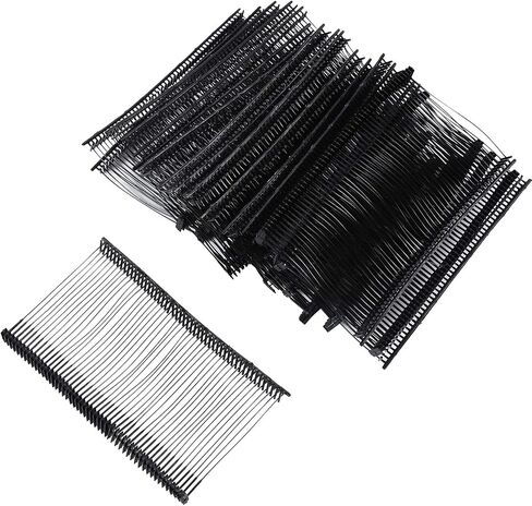 PAG Tagging Gun Fasteners Plastic J Hook Fasteners for Clothing, Suitable for Standard Price Tag Gun, 3000 Pieces, 1 inch, Black in Kuwait