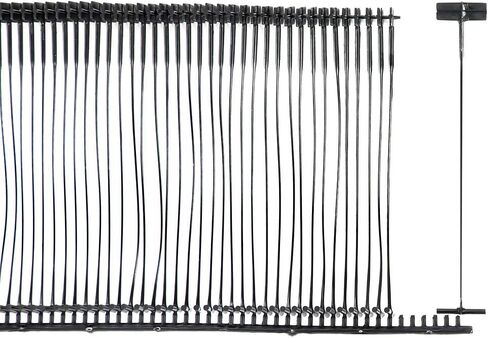 PAG Tagging Gun Fasteners Plastic J Hook Fasteners for Clothing, Suitable for Standard Price Tag Gun, 3000 Pieces, 1 inch, Black in Kuwait