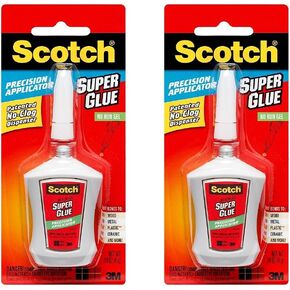 Scotch Super Glue Gel in Precision Applicator, .14 Ounces (AD125) in Saudi Arabia