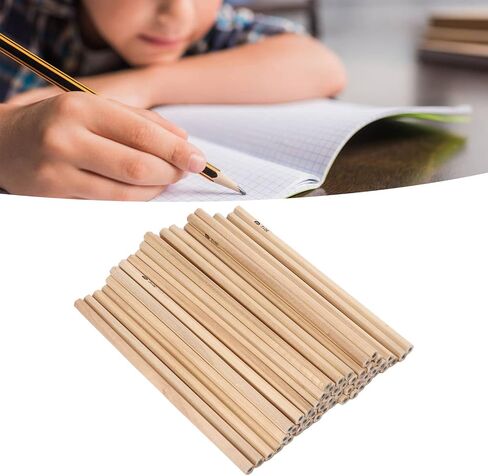 Pssopp 50Pcs Wooden Pencils,Hexagonal Grip Smoothing Writing Lasting Widely Used Bulk Pencils for Kids Teacher Students Classroom Gifts Office in Saudi Arabia