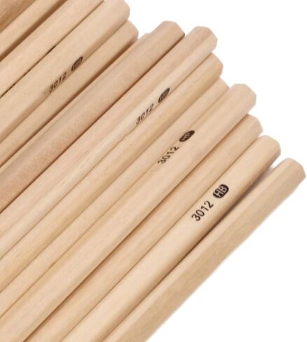 Pssopp 50Pcs Wooden Pencils,Hexagonal Grip Smoothing Writing Lasting Widely Used Bulk Pencils for Kids Teacher Students Classroom Gifts Office in Saudi Arabia