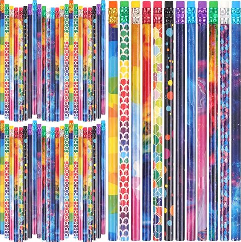 SAIWEILAI ONLINE 200 قطعة من أقلام الرصاص المعطرة، أقلام رصاص ملونة متنوعة مع ممحاة، أقلام رصاص ممتعة للفصل الدراسي، هدايا قرطاسية للطلاب (200) in Kuwait