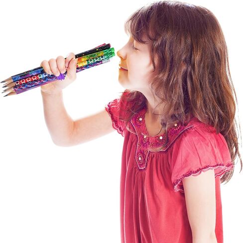 SAIWEILAI ONLINE 200 قطعة من أقلام الرصاص المعطرة، أقلام رصاص ملونة متنوعة مع ممحاة، أقلام رصاص ممتعة للفصل الدراسي، هدايا قرطاسية للطلاب (200) in Kuwait