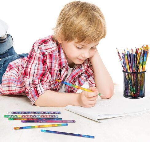 SAIWEILAI ONLINE 200 قطعة من أقلام الرصاص المعطرة، أقلام رصاص ملونة متنوعة مع ممحاة، أقلام رصاص ممتعة للفصل الدراسي، هدايا قرطاسية للطلاب (200) in Kuwait