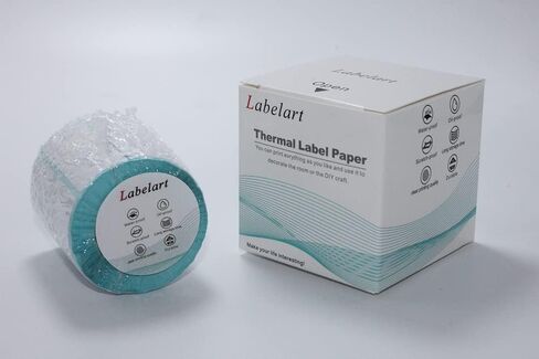 Thermal Paper Roll Printing Paper for Label Maker 30mm x 20mm 360 pcs Labelart (30mm x 20mm 360 pcs) in Saudi Arabia