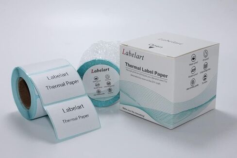 Thermal Paper Roll Printing Paper for Label Maker 30mm x 20mm 360 pcs Labelart (30mm x 20mm 360 pcs) in Saudi Arabia