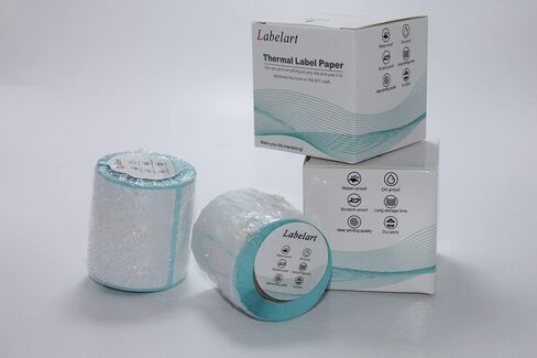 Thermal Paper Roll Printing Paper for Label Maker 30mm x 20mm 360 pcs Labelart (30mm x 20mm 360 pcs) in Saudi Arabia