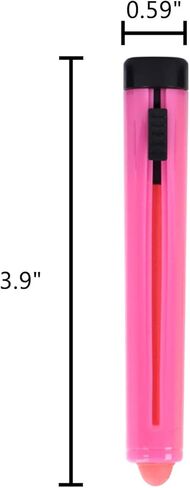 Dustless Twistable Chalk Non-toxic Colored Chalk 1.0mm Tip Art Tool for Whiteboard Blackboard Kids Children Drawing Writing, 12 Pack in Kuwait