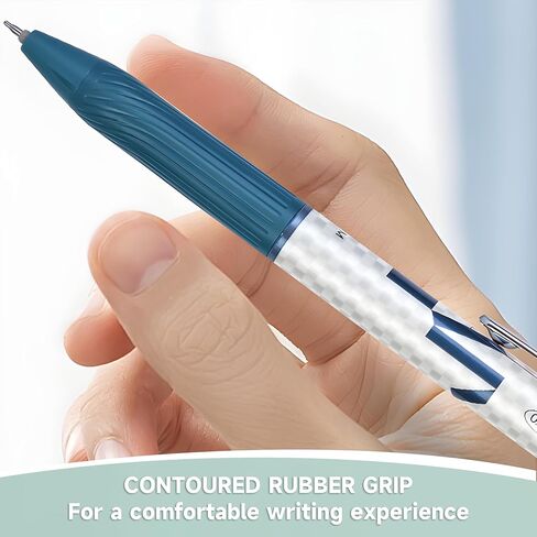 KILINEO Gel Pens, Fine Point (0.5mm), with Quick Dry Black Ink, Retractable Rolling Ball Writing Pens, Smooth Cute Ink Pens for Office School, Gifts for Women Men, 3 Count (GE-01) in Saudi Arabia